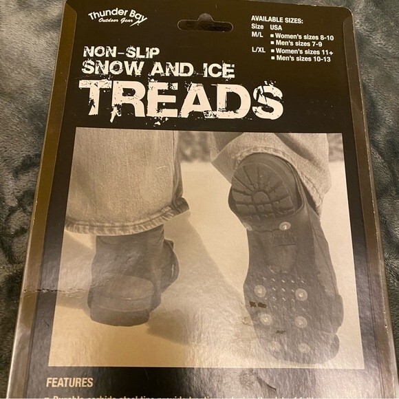 Thunder Bay Outdoor Gear Non-Slip Snow and Ice Treads SIZE L/XL UNISEX - Picture 5 of 5